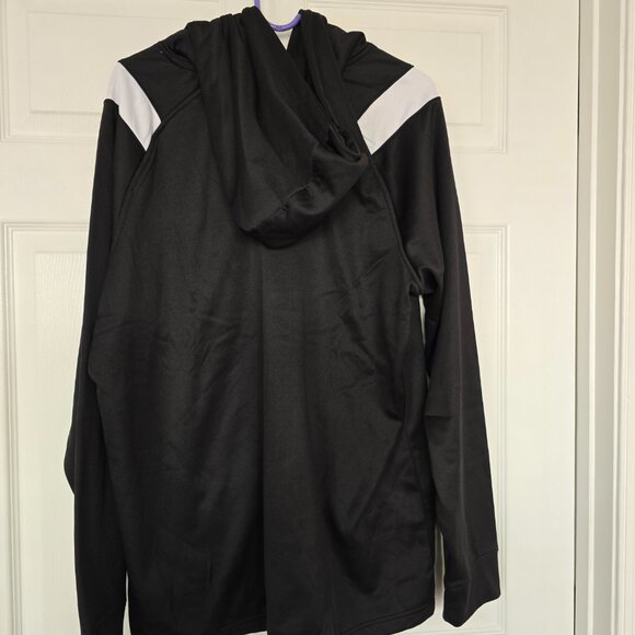Utah Jazz Men's NBA Brand Pullover Polyester Hoodie Black Size XL NWT - Picture 5 of 7
